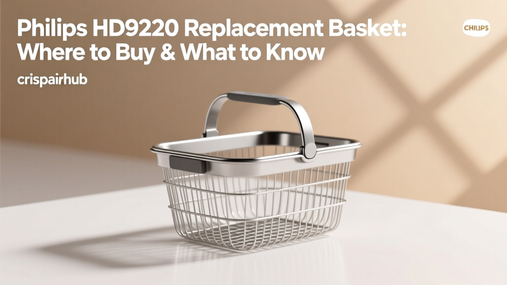 Philips HD9220 Replacement Basket: Buy & Fit Tips