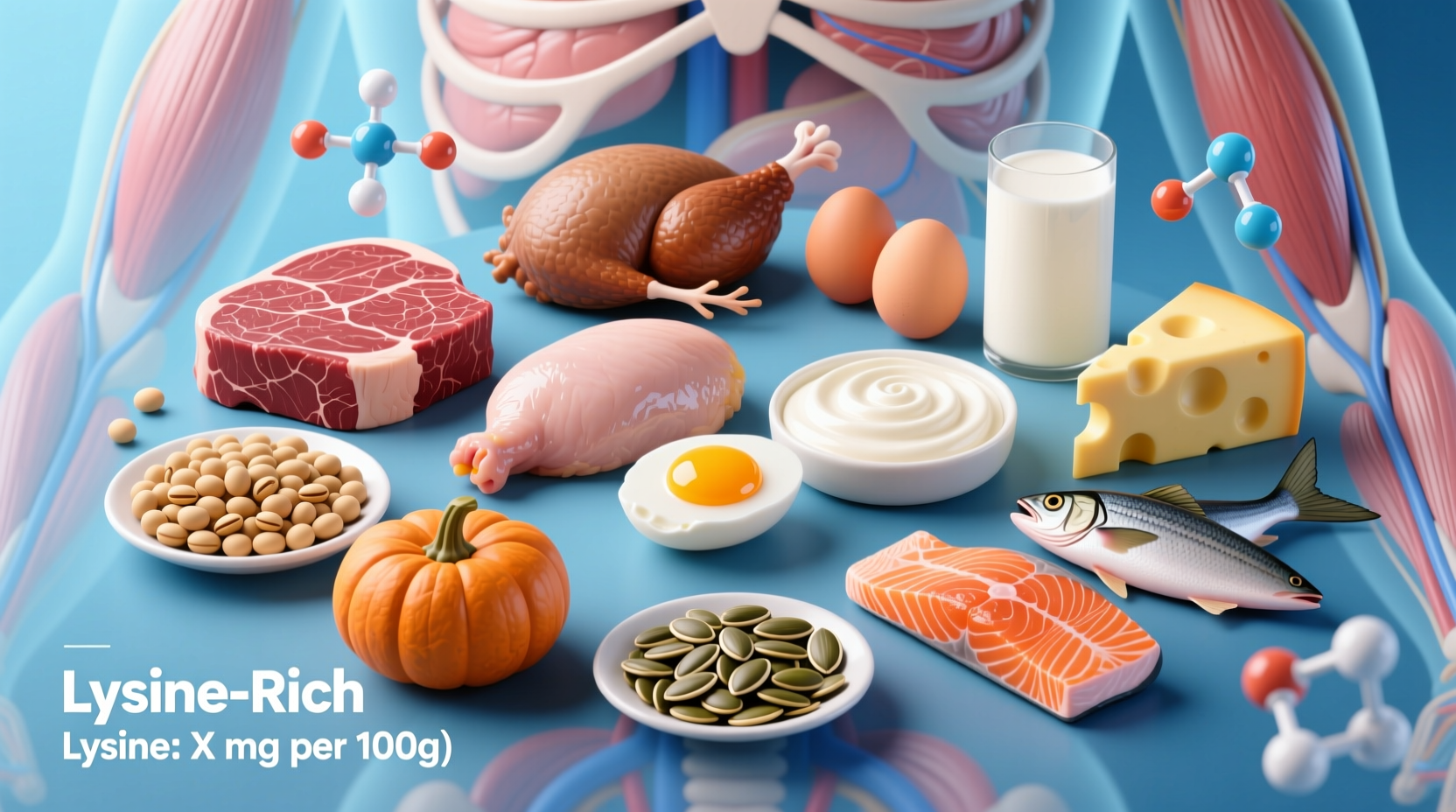 what foods are high in lysine