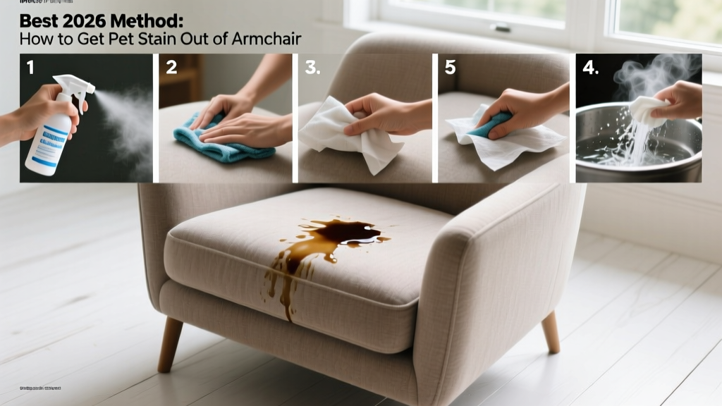 Best 2026 Method: How to Get Pet Stain Out of Armchair