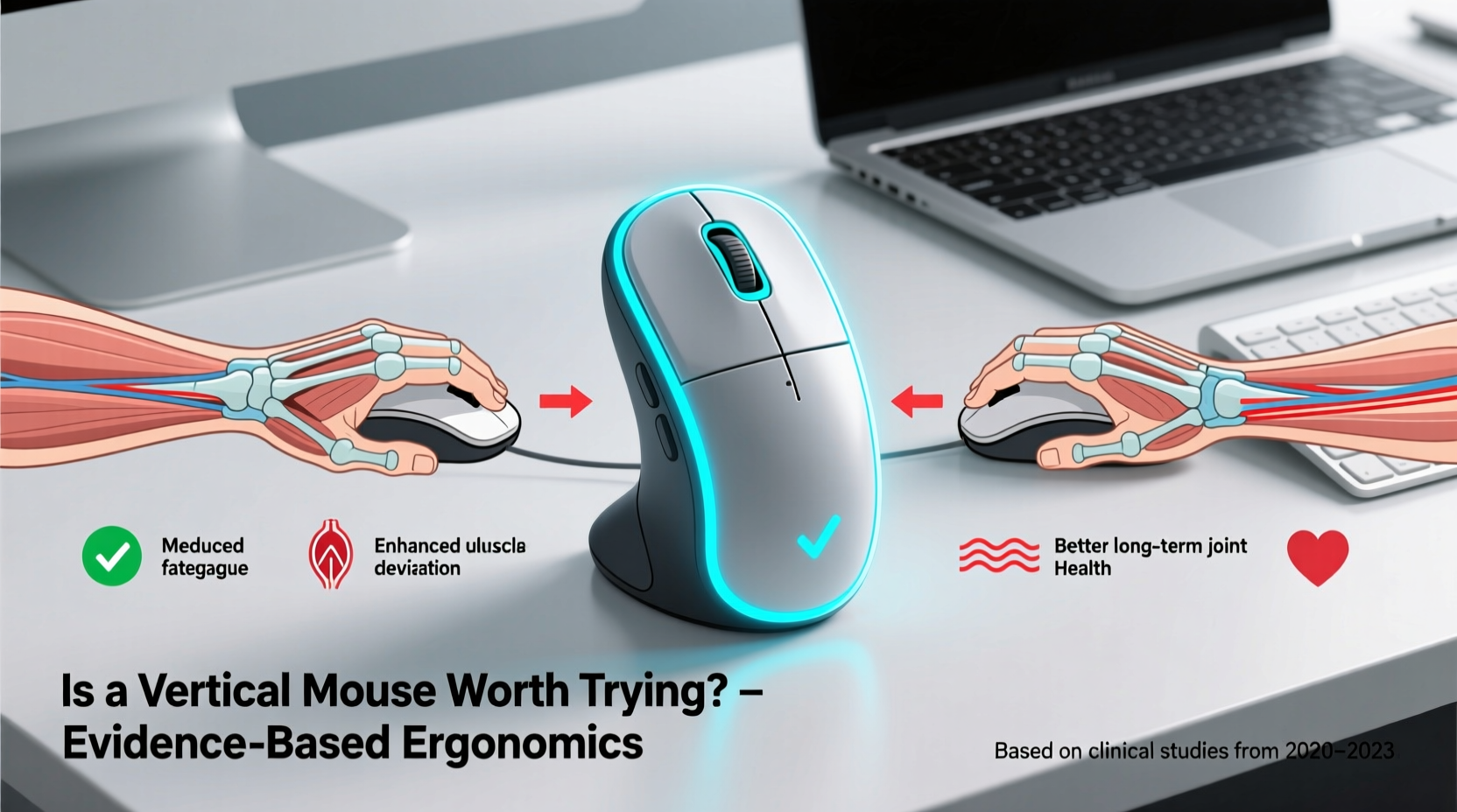 is a vertical mouse worth trying for wrist pain relief during long workdays
