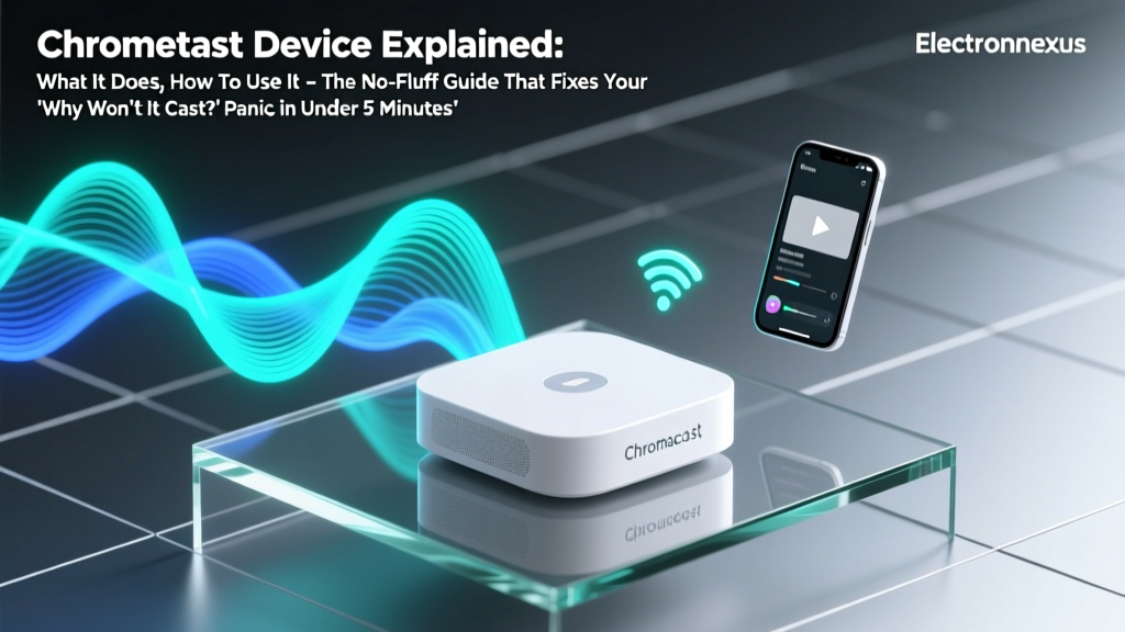 Chromecast Device Explained What It Does How To Use It: The No-Fluff Guide That Fixes Your 'Why Won’t It Cast?' Panic in Under 5 Minutes