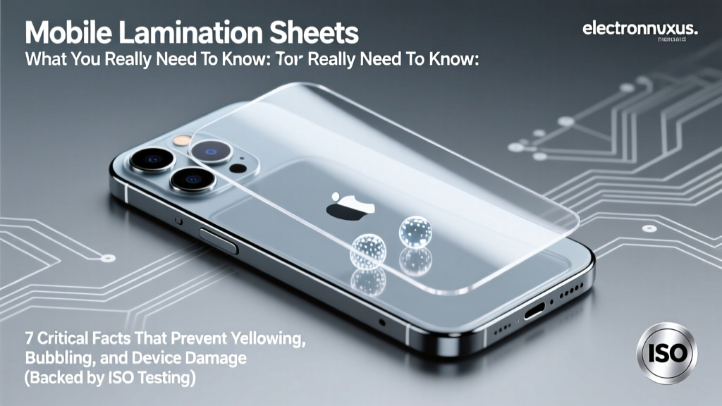 Mobile Lamination Sheets What You Really Need To Know: 7 Critical Facts That Prevent Yellowing, Bubbling, and Device Damage (Backed by ISO Testing)