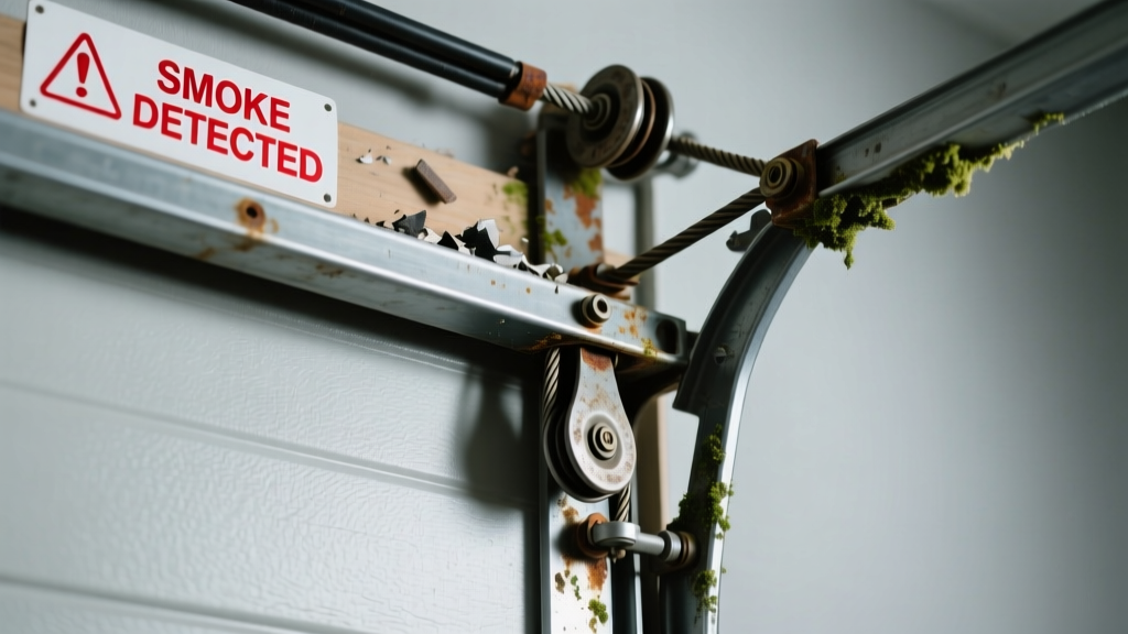Garage Door Noisy and Smells Bad: Quick Diagnosis