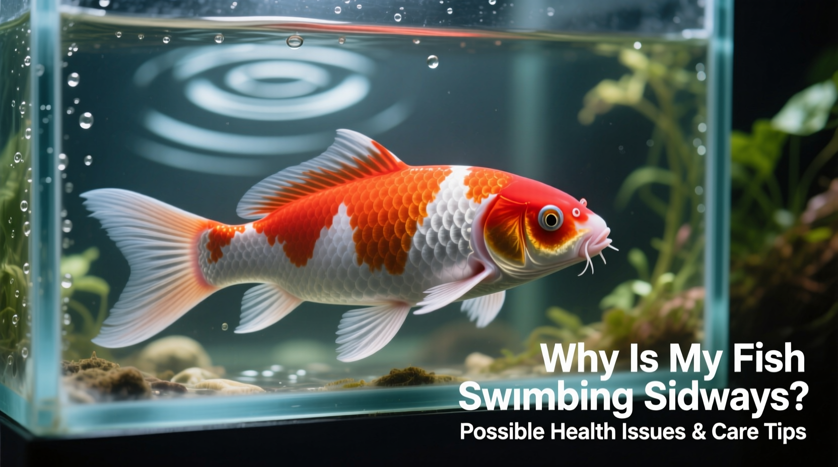 why is my fish swimming sideways possible health issues and care tips