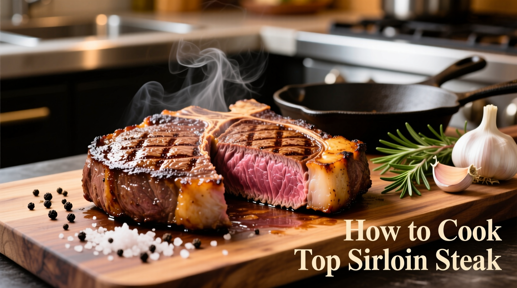 how to cook top sirloin steak
