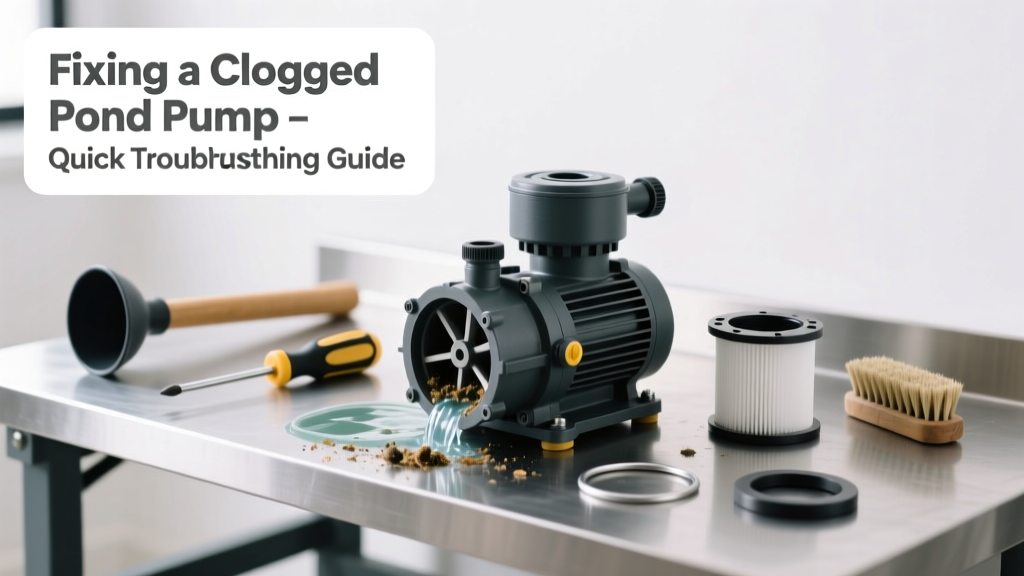 Fixing a Clogged Pond Pump: Quick Troubleshooting Guide