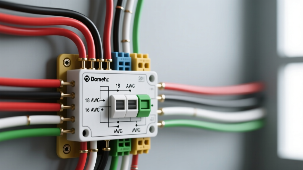 Complete Wiring Diagram for Dometic Thermostat: Wire Gauge & Color Codes