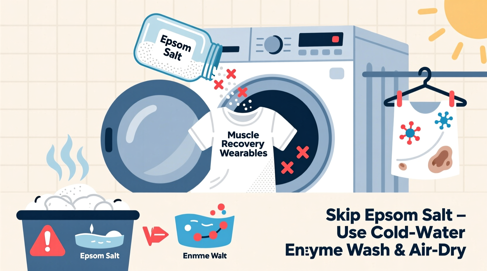 epsom salt in laundry truth for recovery wearables