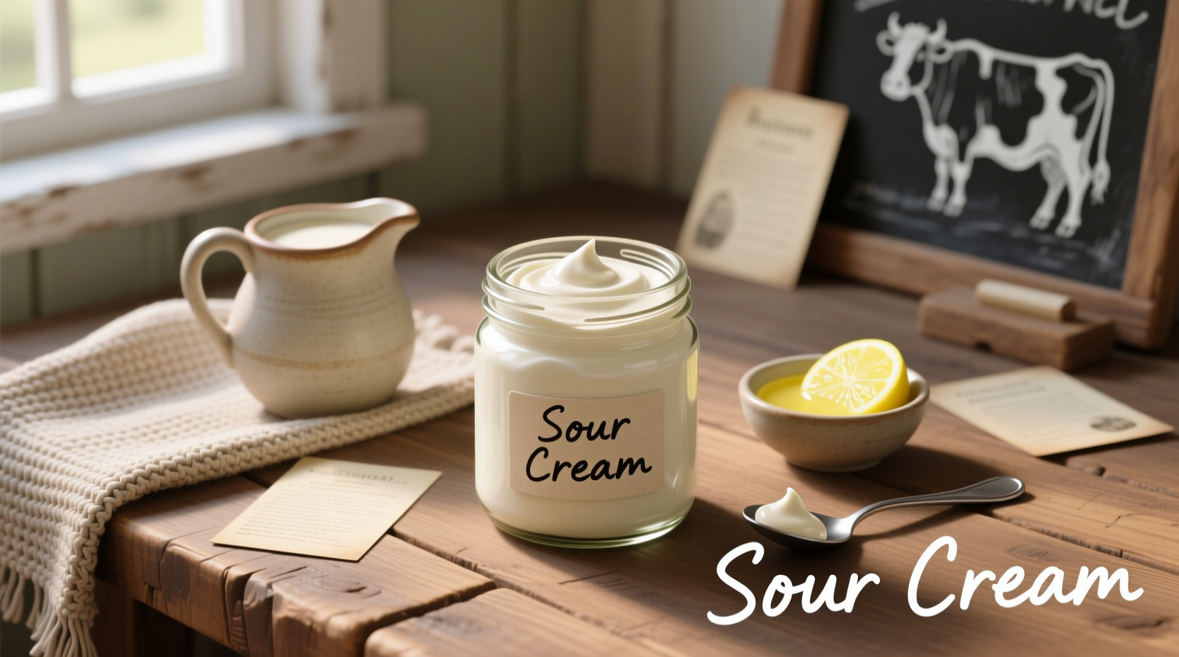 how to make sour cream at home