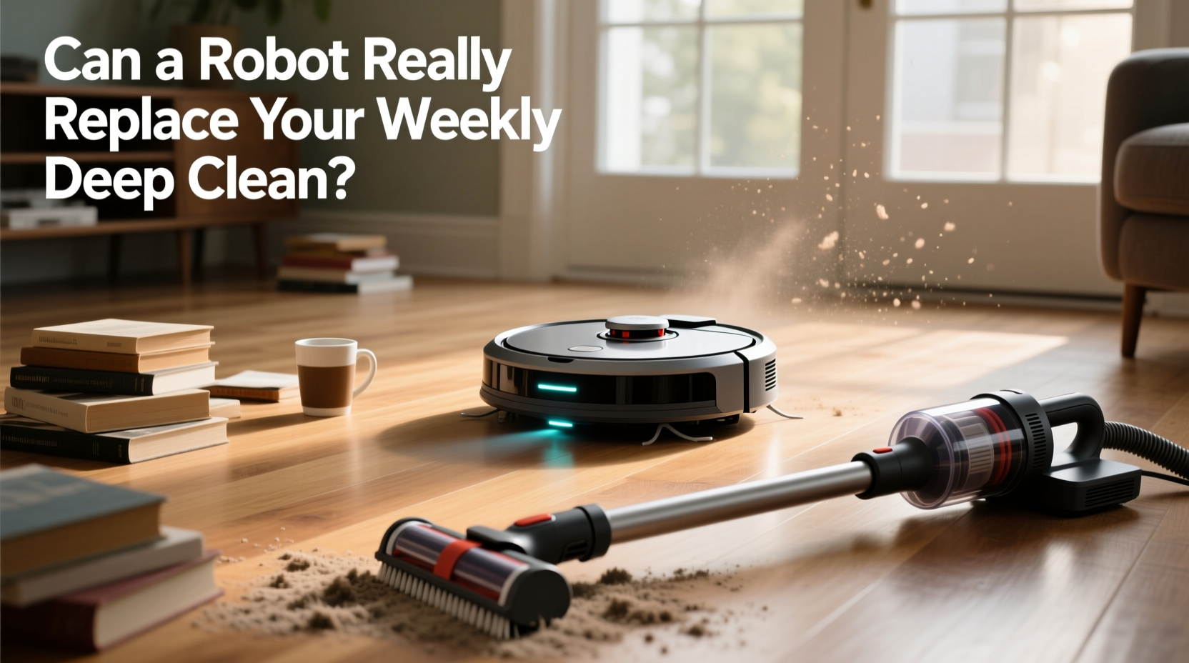 robot vacuum vs cordless stick can a robot really replace your weekly deep clean