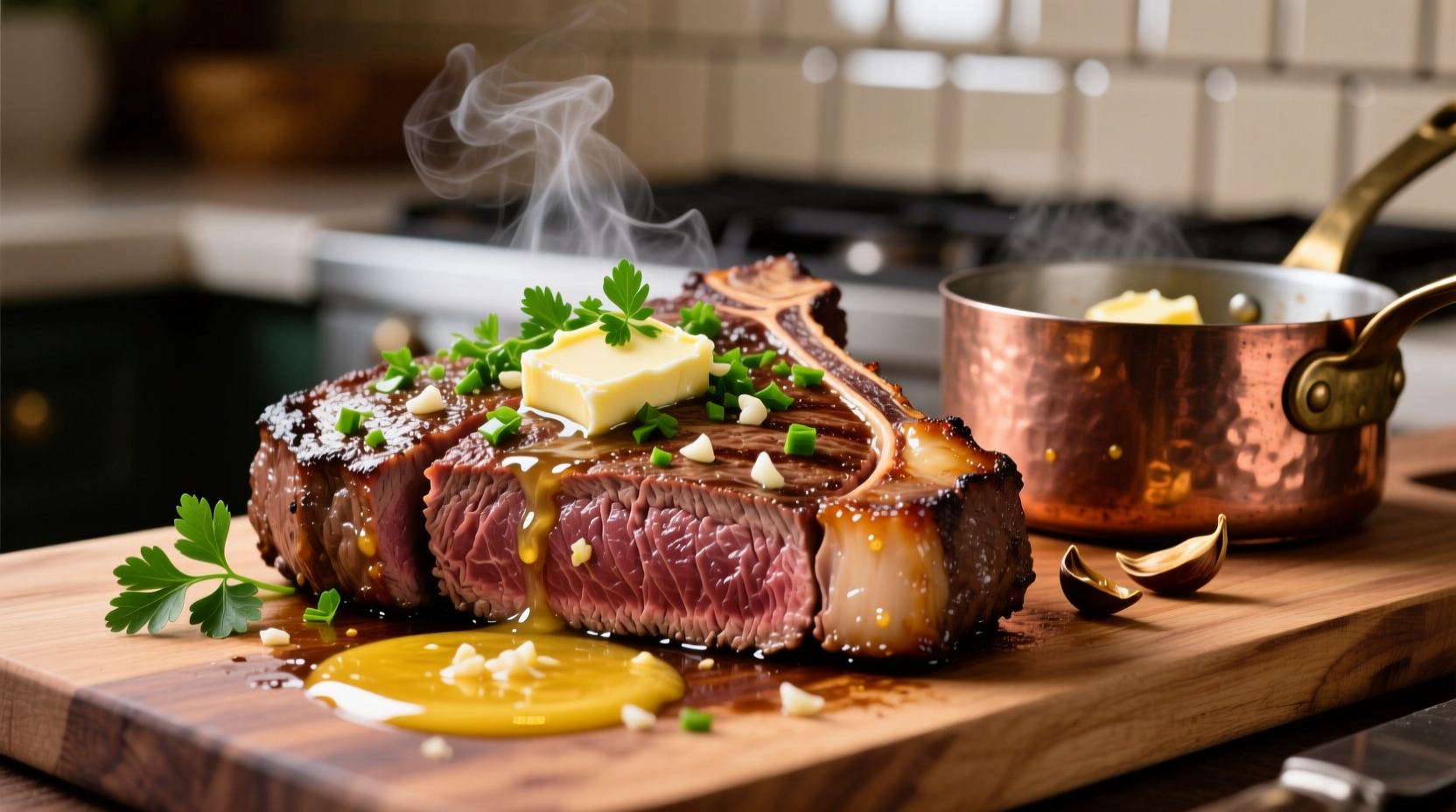 Perfect Butter Garlic Steak Recipe: 5 Ingredients, 20 Minutes