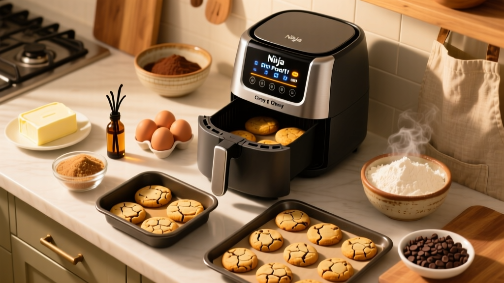 How to Bake Cookies in a Ninja Foodi (Crispy & Chewy!)