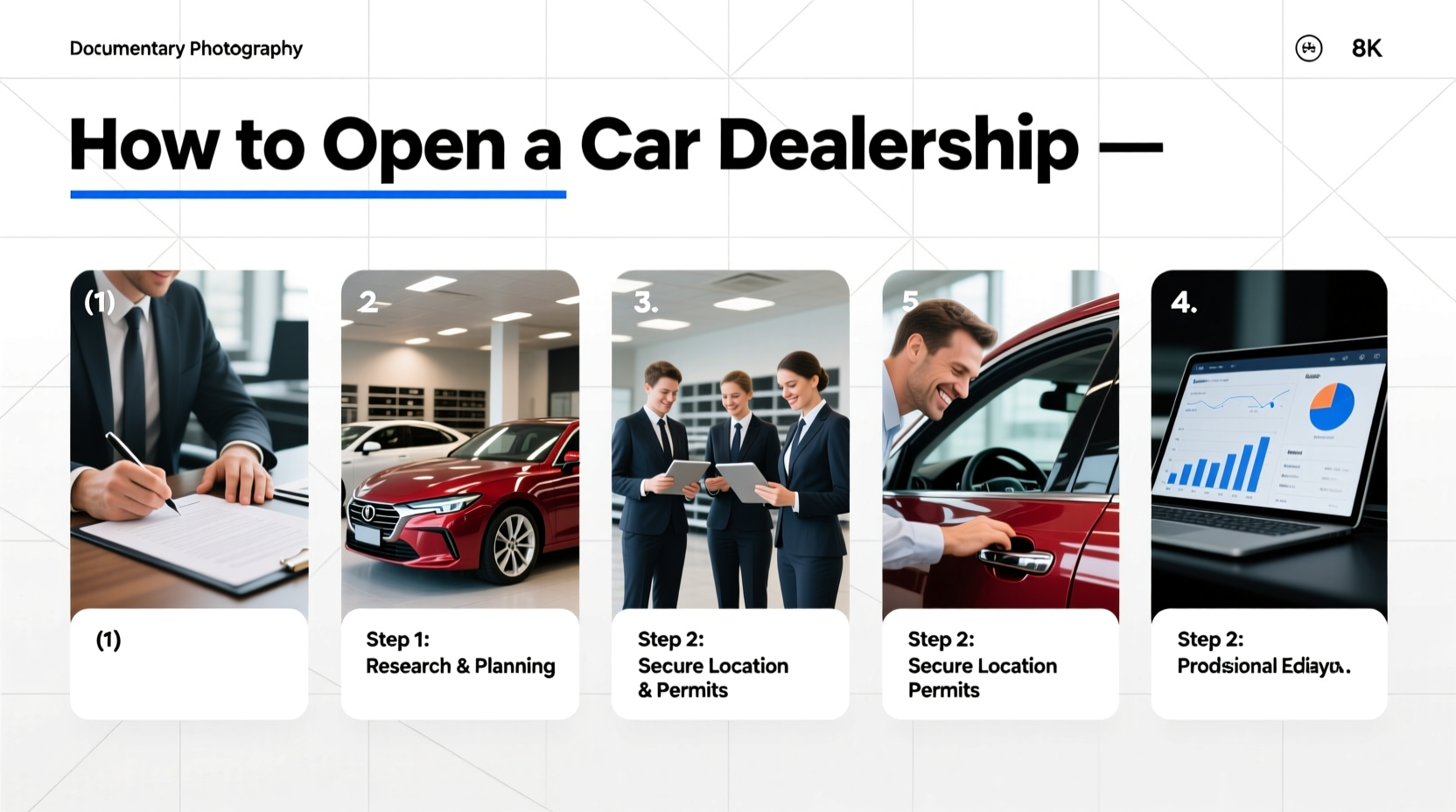 how to open a car dealership