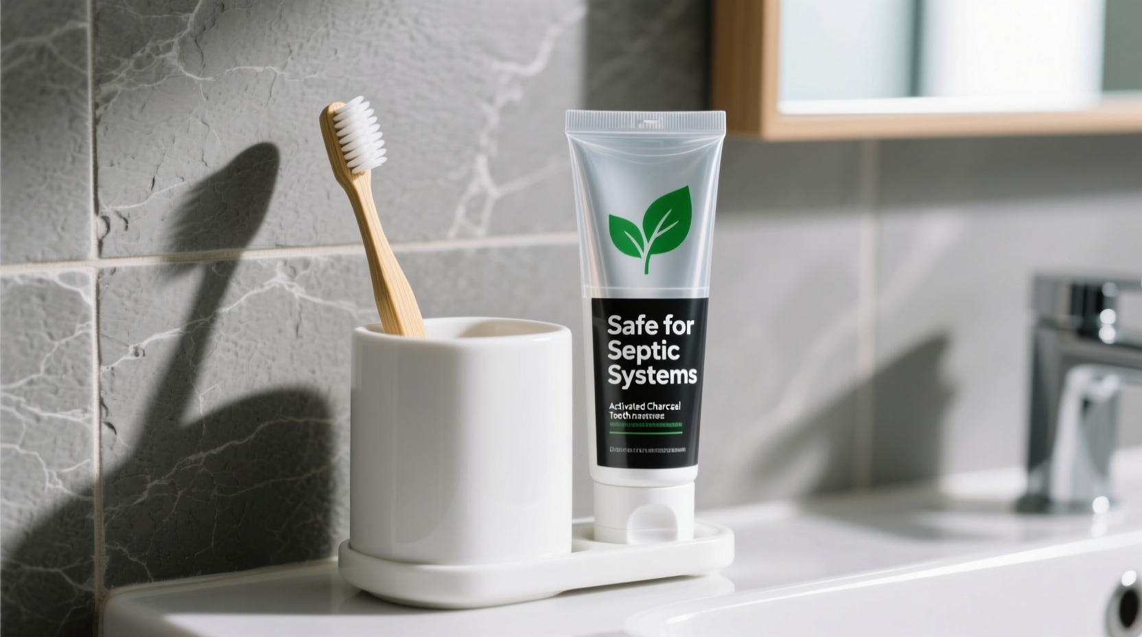 is activated charcoal toothpaste septic safe