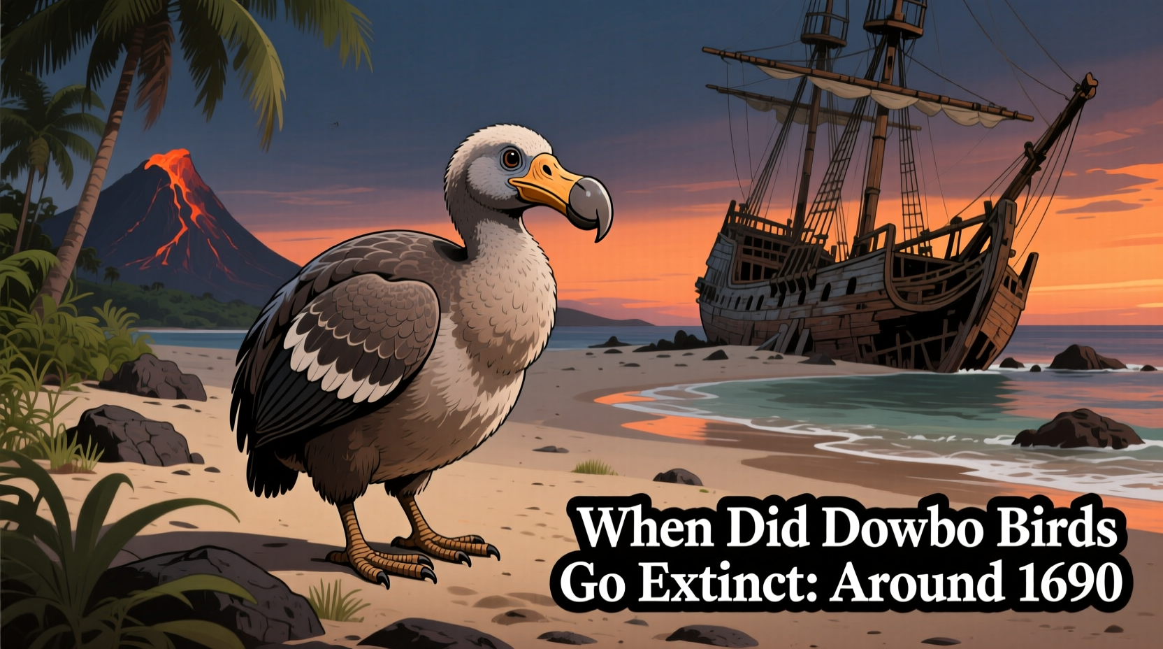 when did dodo birds go extinct