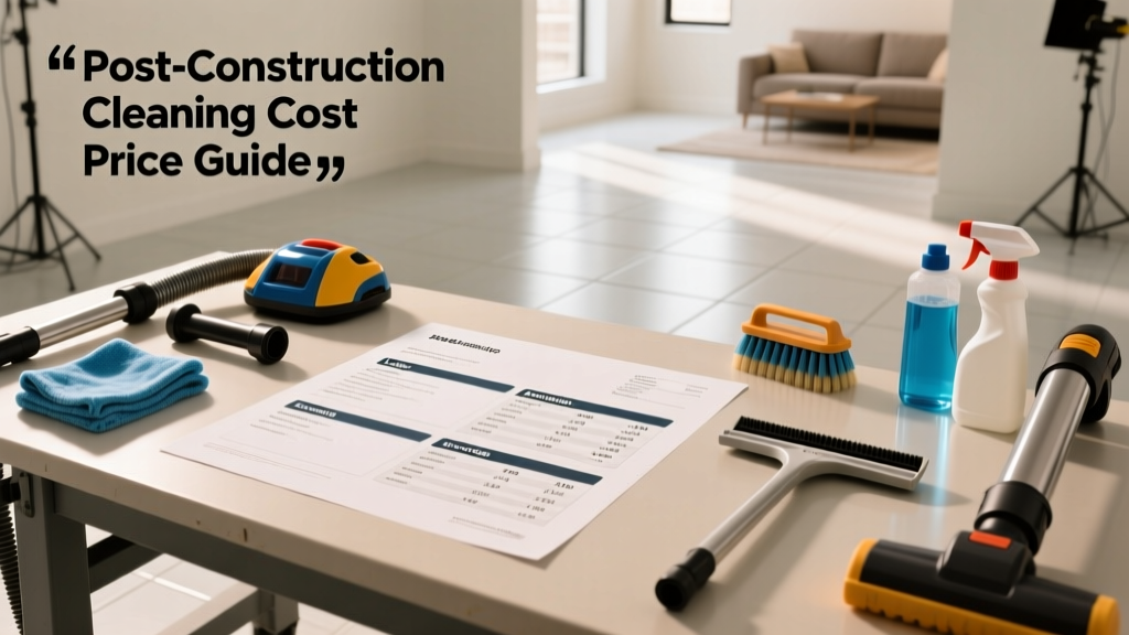 Post-Construction Cleaning Cost: Price Guide