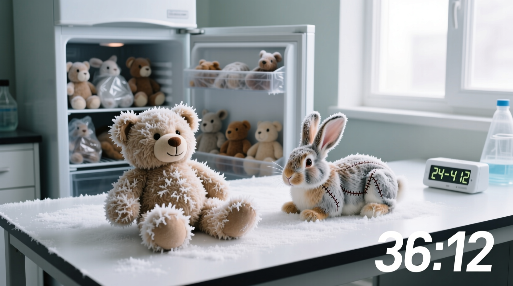 freeze stuffed animals for dust mites not wash