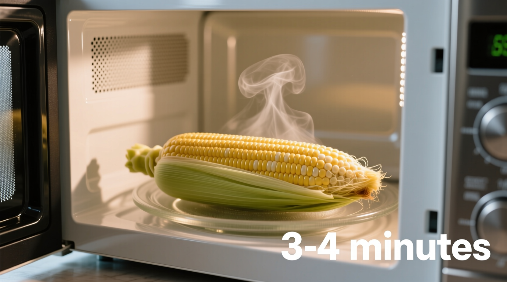 how long do you cook corn on cob in microwave