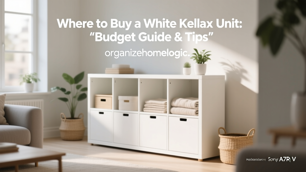 Where to Buy a White Kallax Unit: Budget Guide & Tips