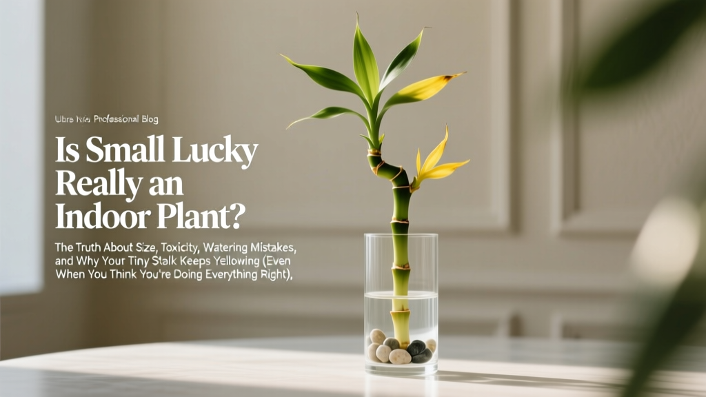 Is Small Lucky Bamboo an Indoor Plant? (2026)