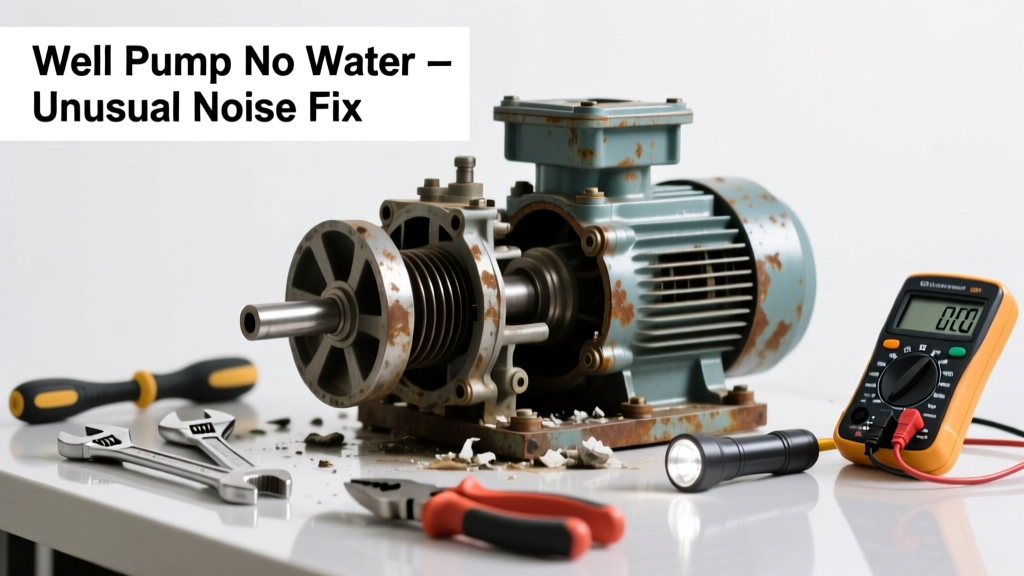 Well Pump No Water & Making Unusual Noise Fix