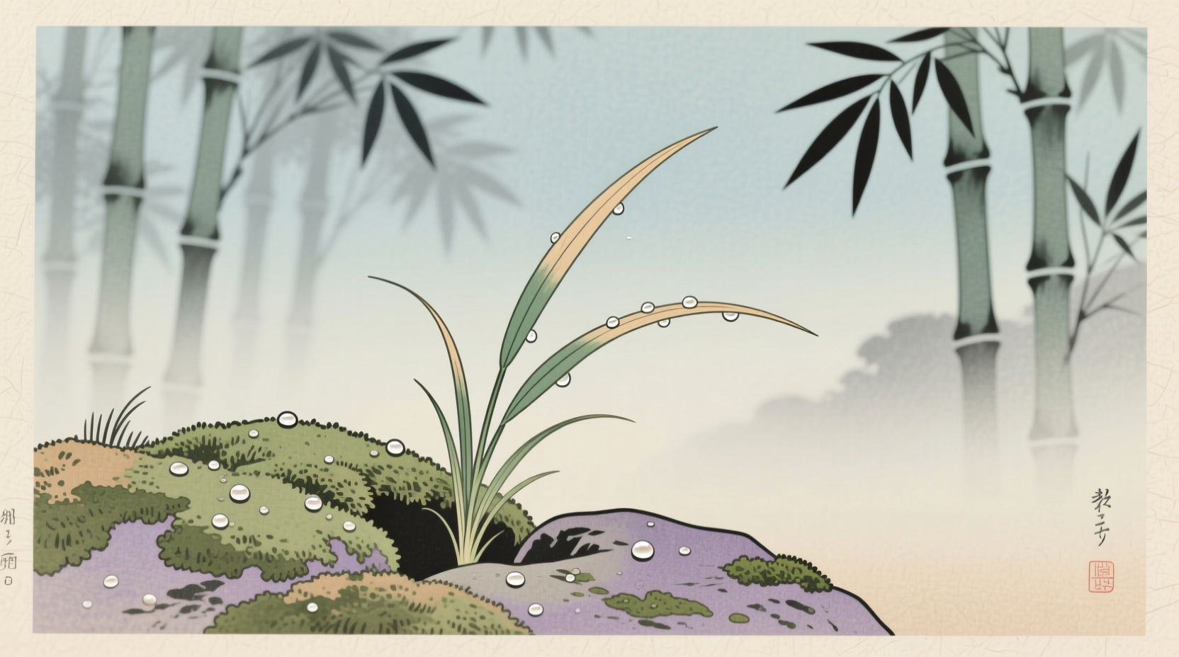 small oriental grass