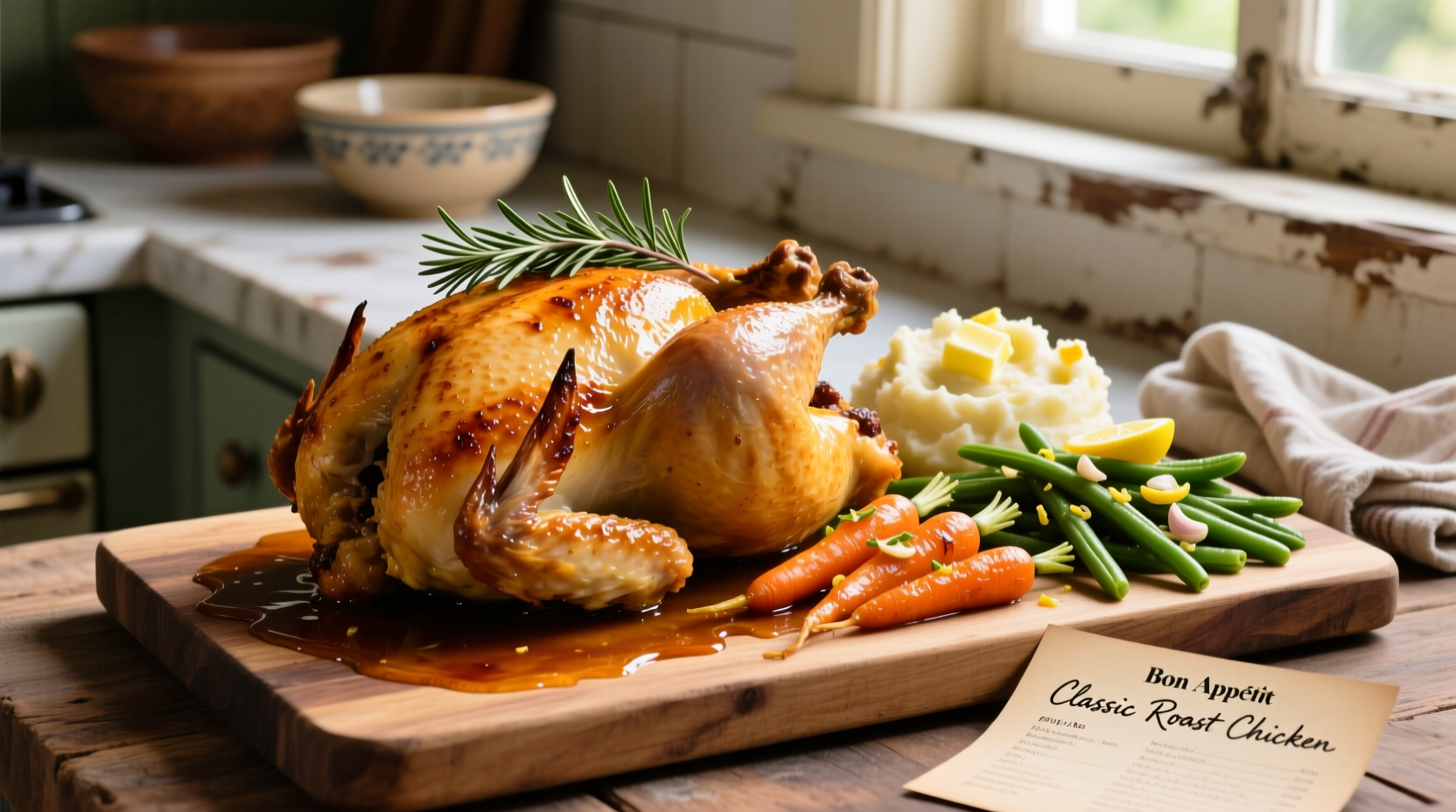 what to cook with roast chicken