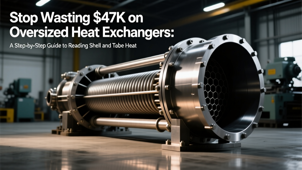Stop Oversizing Heat Exchangers: Read Specs Like a TEMA Pro