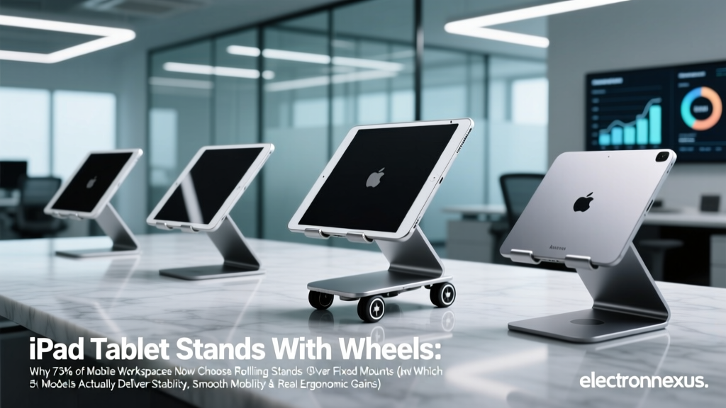 iPad Tablet Stands With Wheels: Why 73% of Mobile Workspaces Now Choose Rolling Stands Over Fixed Mounts (And Which 5 Models Actually Deliver Stability, Smooth Mobility & Real Ergonomic Gains)