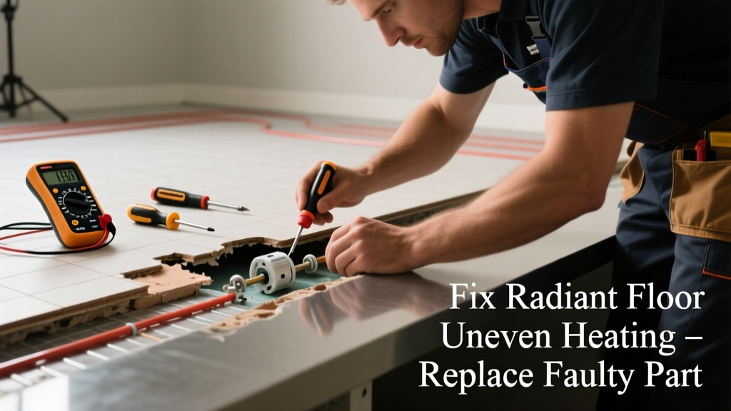 Fix Radiant Floor Uneven Heating: Replace Faulty Part