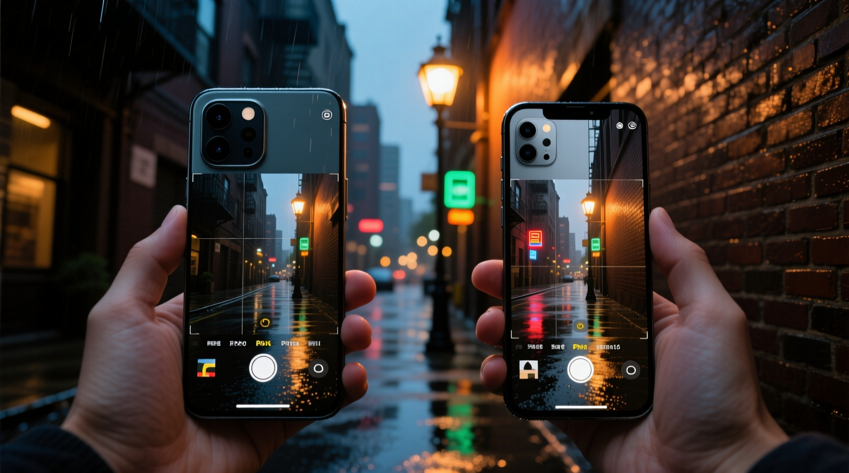 pixel 8 pro vs iphone 15 standard which has better low light photos