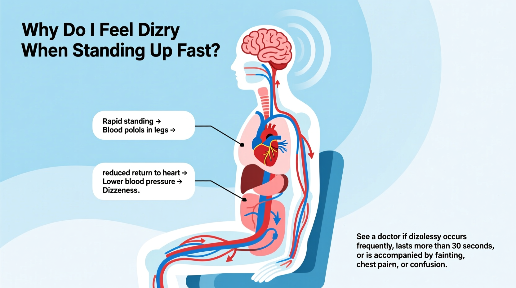 why do i get dizzy when standing up fast and when to see a doctor