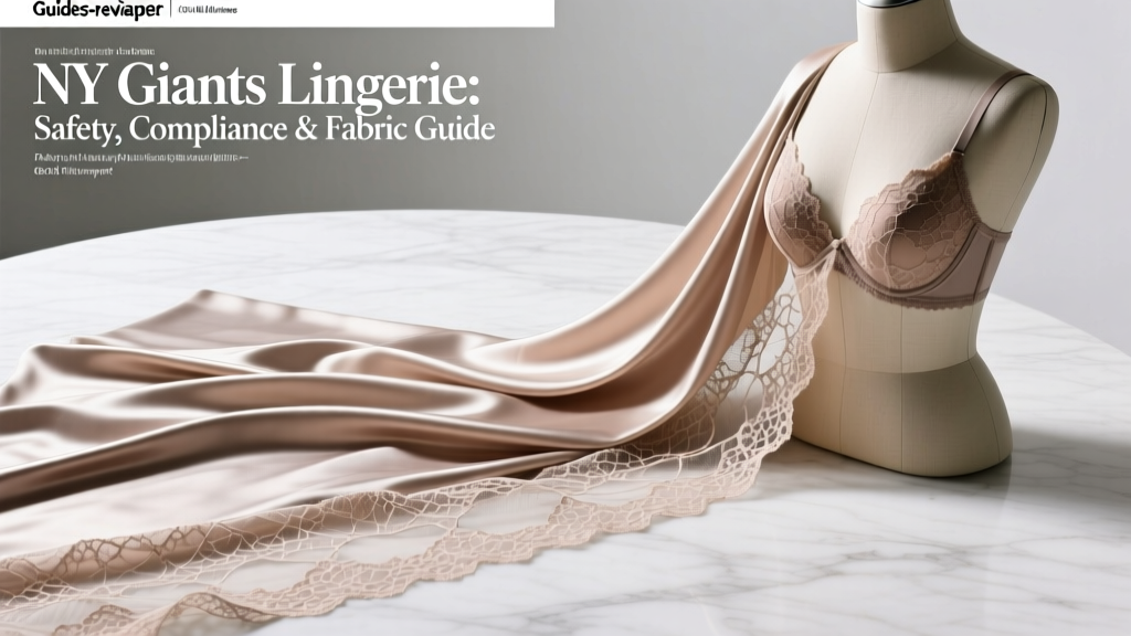 NY Giants Lingerie: Safety, Compliance & Fabric Guide