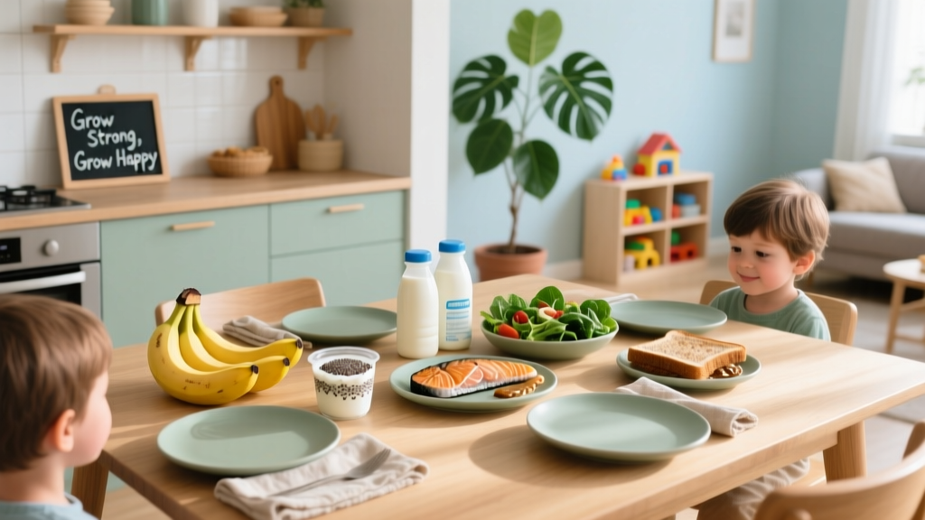 Science-Backed Foods That Support Healthy Height Growth in Children (Ages 2–12)