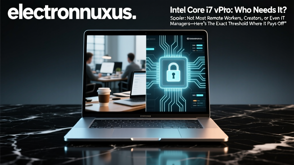 Intel Core i7 vPro: Who Needs It? (Spoiler: Not Most Remote Workers, Creators, or Even IT Managers—Here’s the Exact Threshold Where It Pays Off)