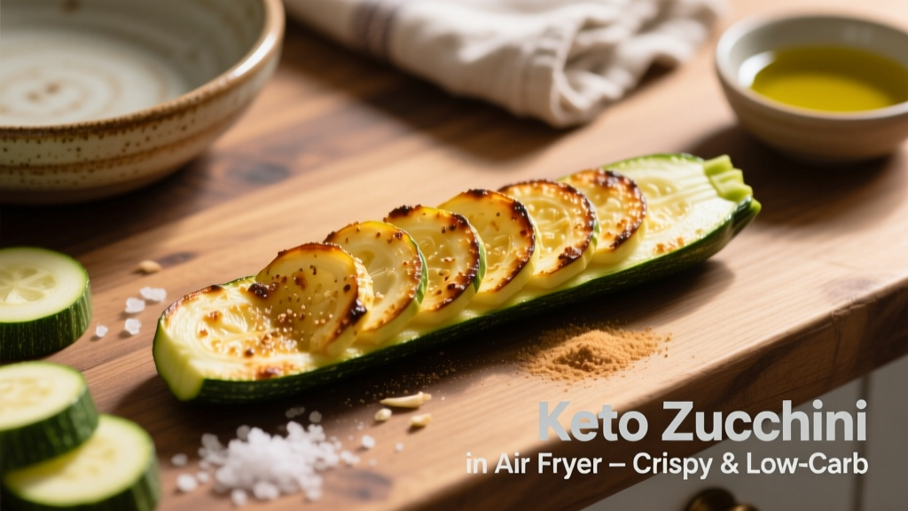 Crispy Keto Zucchini in Air Fryer: Low-Carb & Oil-Light