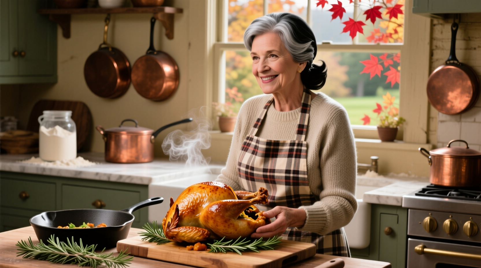 martha stewart shares secret to a juicy thanksgiving turkey