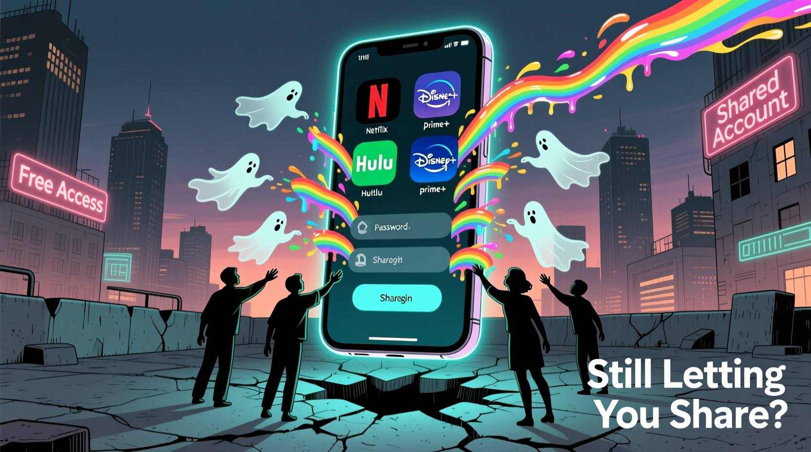 these streaming services still let you share passwords