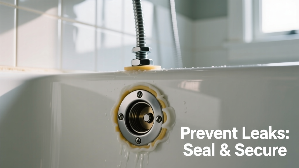 How to Prevent Drain Flange Leaking in Showers and Tubs