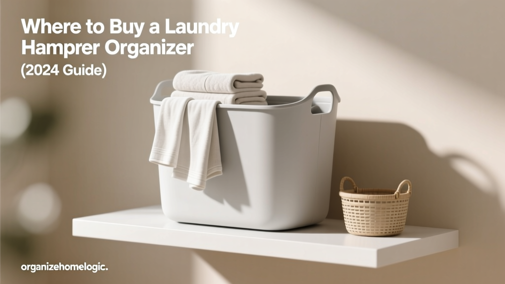 Where to Buy a Laundry Hamper Organizer (2024 Guide)