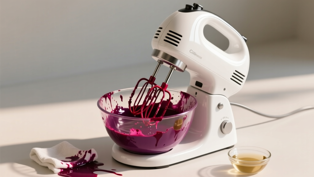 Proven: How to Get Beet Juice Out of Hand Mixer Fast