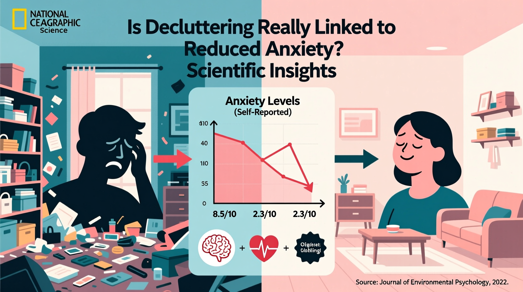 is decluttering really linked to reduced anxiety scientific insights