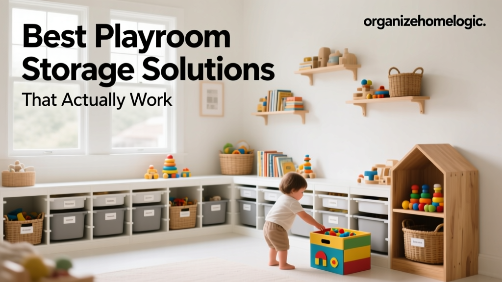 Best Playroom Storage Solutions That Actually Work