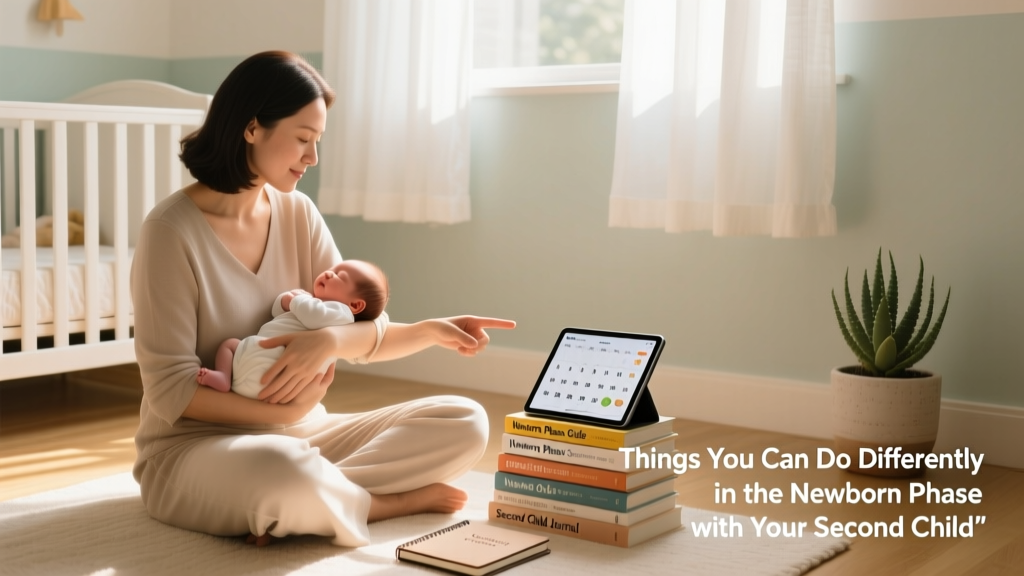 Things You Can Do Differently in the Newborn Phase With Your Second Child (Video Guide)