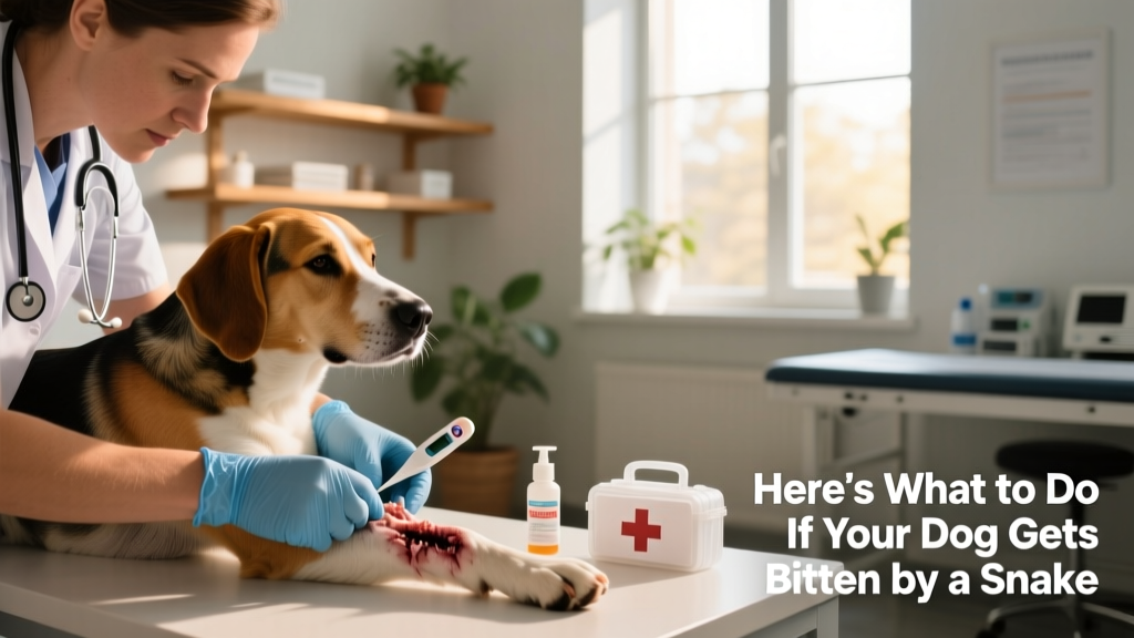 Here's What To Do if Your Dog Gets Bitten by a Snake