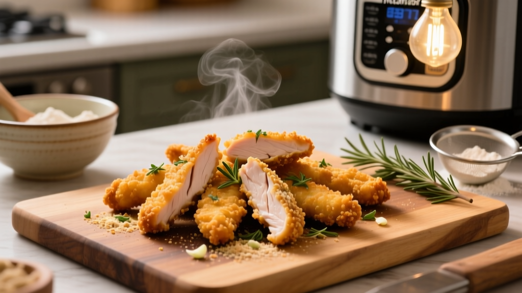 Perfect Chicken Tenders in Instant Pot Vortex Air Fryer