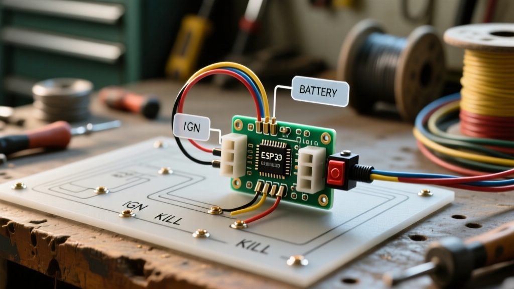 Master Wiring Diagram for Pit Bike Fuse Panels & Kill Circuits