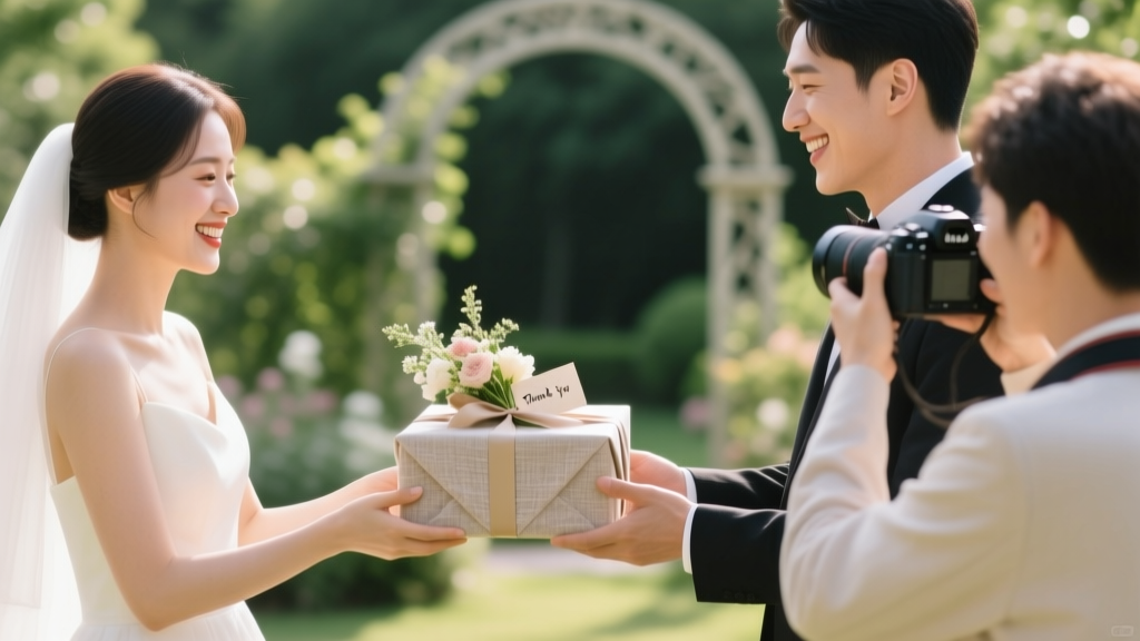 Thank Your Wedding Photographer: 7 Meaningful Gestures