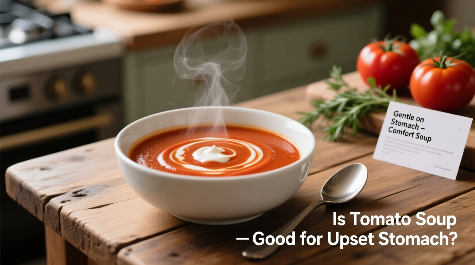 Tomato Soup and Upset Stomach: What Science Says