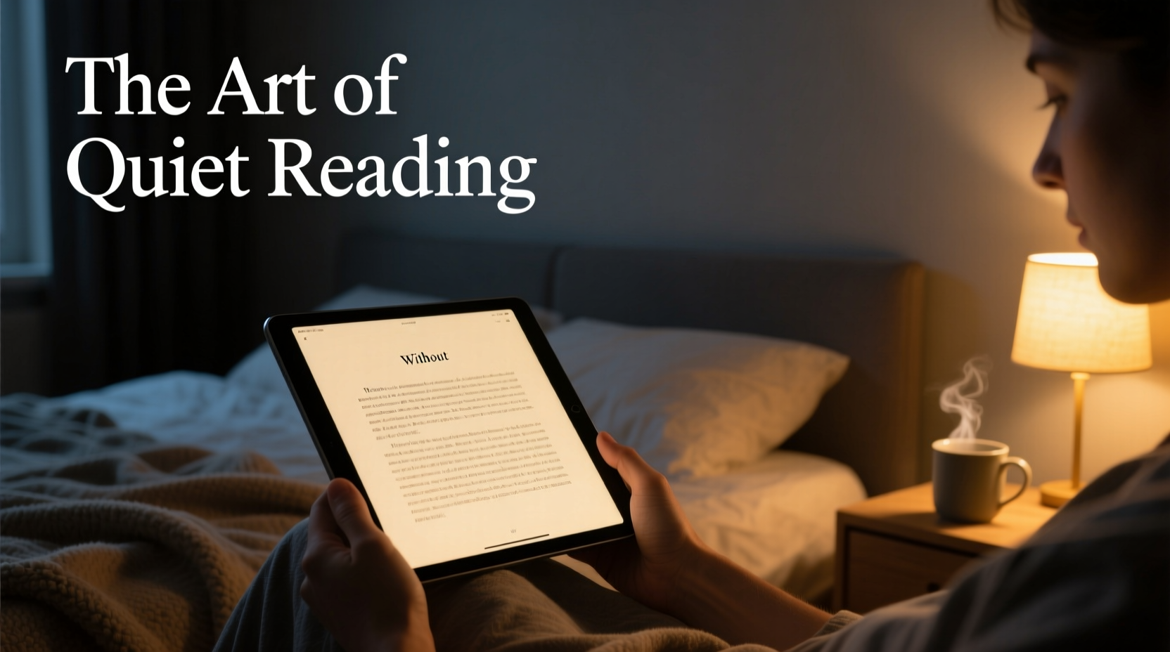 how to choose the right screen brightness for nighttime reading on your tablet